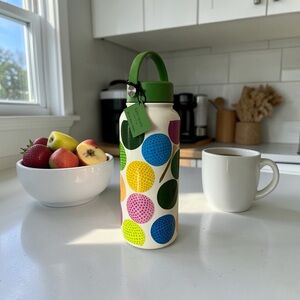 Kate Spade Golf Pattern Water Bottle - New